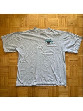 Vintage Vancouver Grizzlies NBA The Game 1995 shirt Size XL